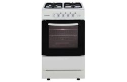 Cookworks CGS50W Single Gas Cooker - White/Exp.Del